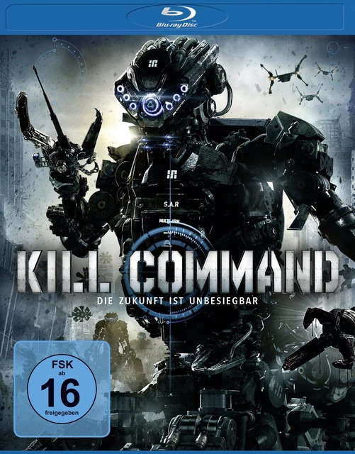 KILL COMMAND (BLU-RAY) Lindhardt Thure Kirby Vanessa McKay Tom Ajala ...