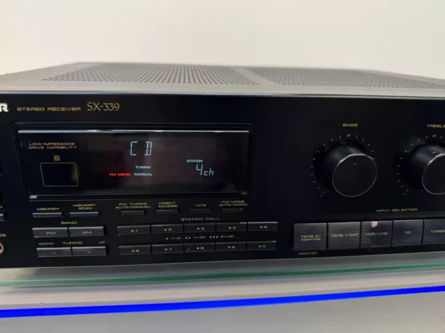 Pioneer SX-339 Stereo Receiver 3