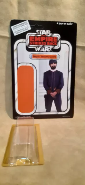 Clip Guardia Di Sicurezza Vintage Star Wars Personalizzato Esb Bespin 45 Kit Cardback Posteriore