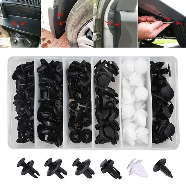 poussoir en plastique Attaches automatiques Clip Attaches à rivets en plastique