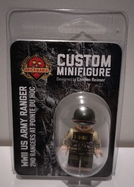 BRICKMANIA WWII US Army Ranger [2nd Rangers at Pointe du Hoc] -BMF402 ...