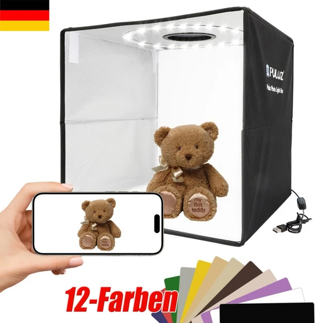 Studio Photo Portable SAMTIAN M80 - Tente Lumière Pour Petits Objets - Très Bon état