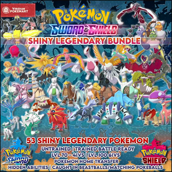 Pokémon Sword & Shield - ULTRA BEASTS BUNDLE (LEGIT, for shiny