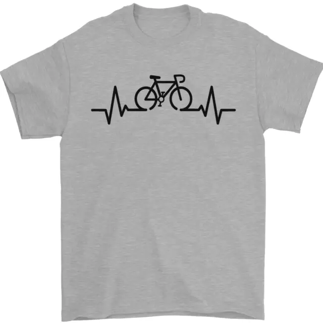 Bicicletta Pulse Ciclismo Ciclisti Bici da Strada T-Shirt 100% Cotone