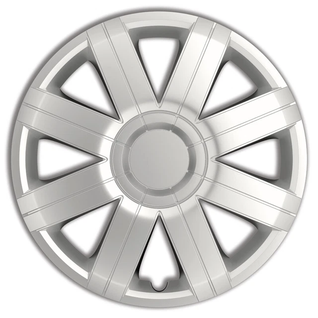 Enjoliveurs 13 - STORMX - Argent - Lot de 4 - Résistants Enjoliveurs 13 - STORMX - Argent - Lot de 4 - Résistants