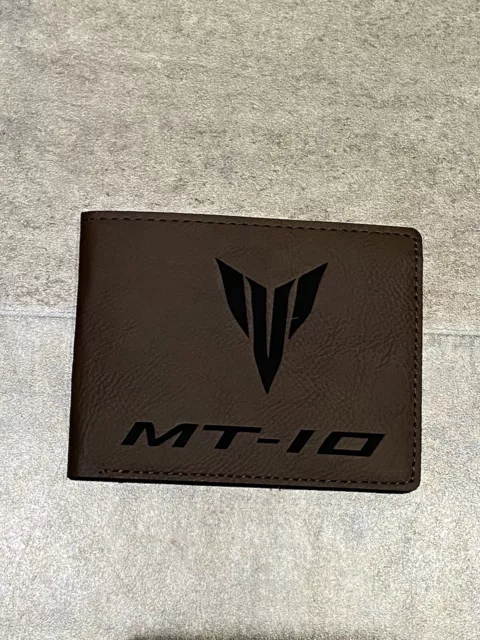 Yamaha MT10 Wallet genuine leather soft