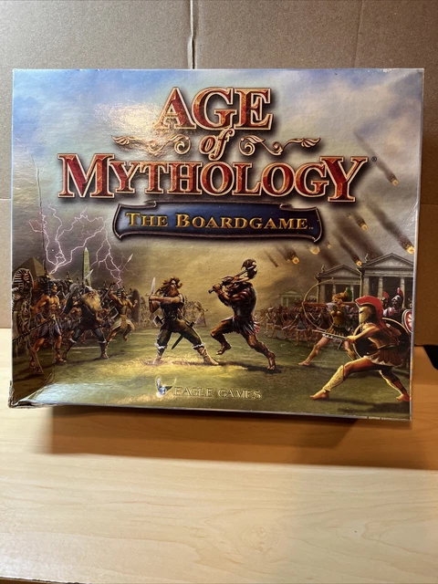 Vintage, Age of Mythology, The Board Game, Eagle Games partially unpunched