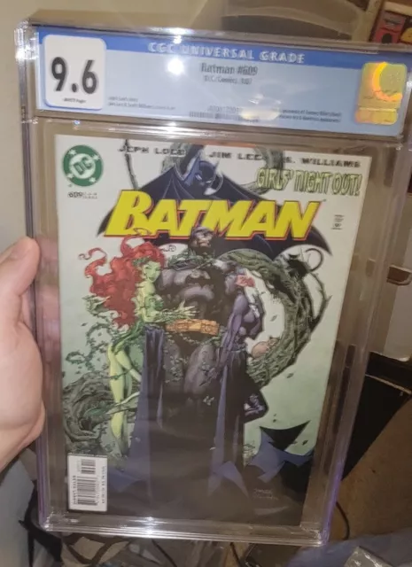 Batman #609 CGC 9.6 Key 1st App Tommy Elliot Hush  Poison Ivy Huntress Jim Lee