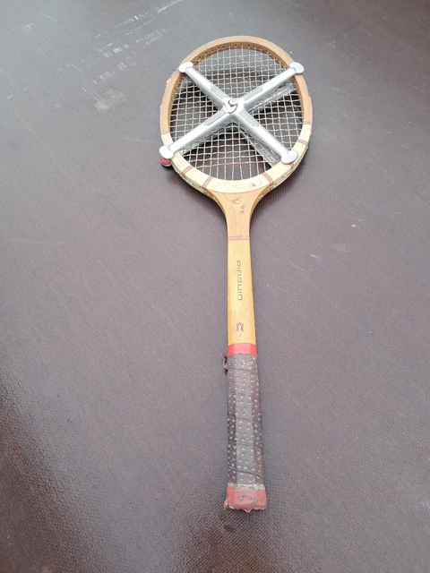Raquette De Tennis Vintage Cochet Sports Paris – Bois – Collection Coupe Davis 60’s