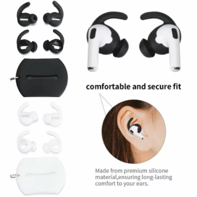 Silicone Ear Tips Ear Hook For Airpods 3 3rd Gen Generation Earphone Case Cover