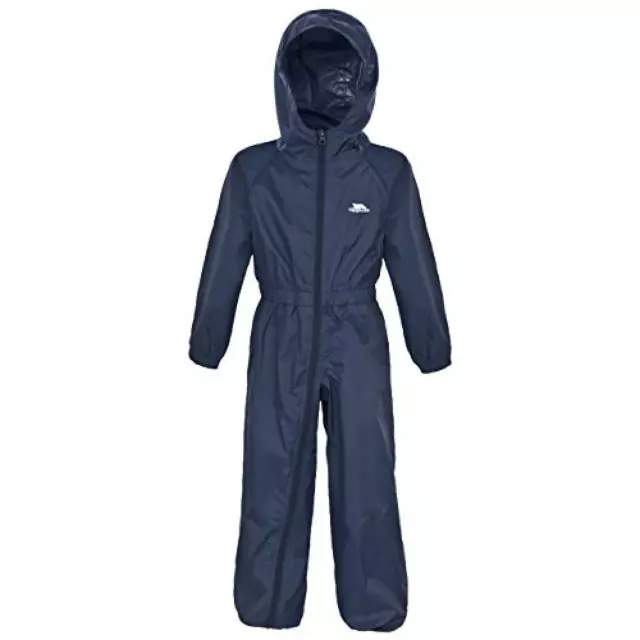 (TG. Taglia produttore: 3 anni | 4 anni) Trespass - Button, Costume Unisex, Blu(