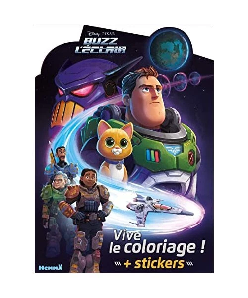 DISNEY PIXAR BUZZ l'Eclair - Vive le coloriage !: Avec stickers EUR 6 ...