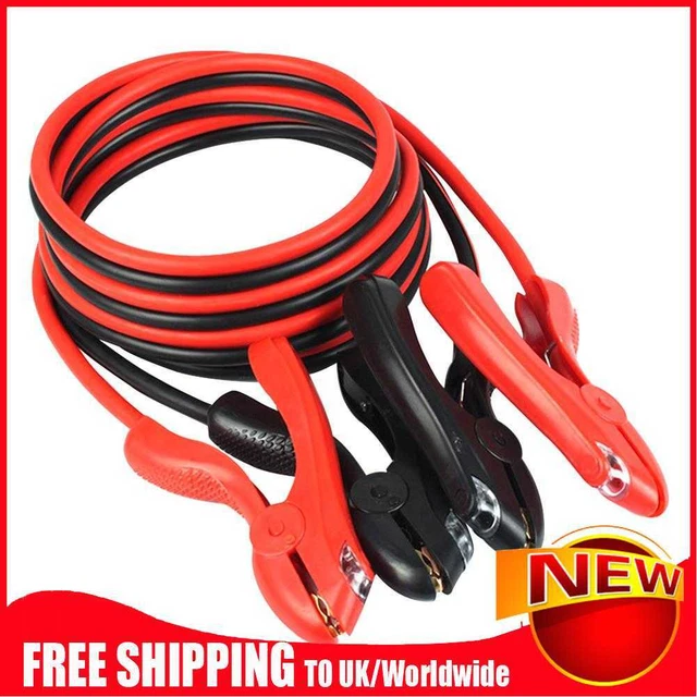 10 piedi 2000 amp cavi booster alimentazione auto di emergenza cavi jumper batteria