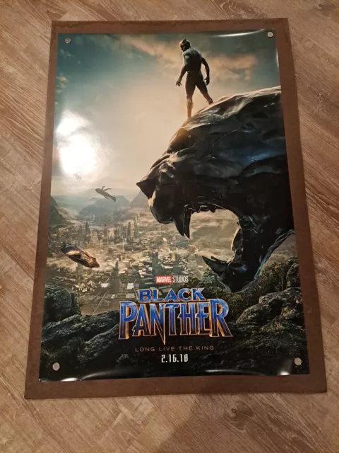 Black Panther Original Double-Sided DS Final Teaser Movie Poster 27x40