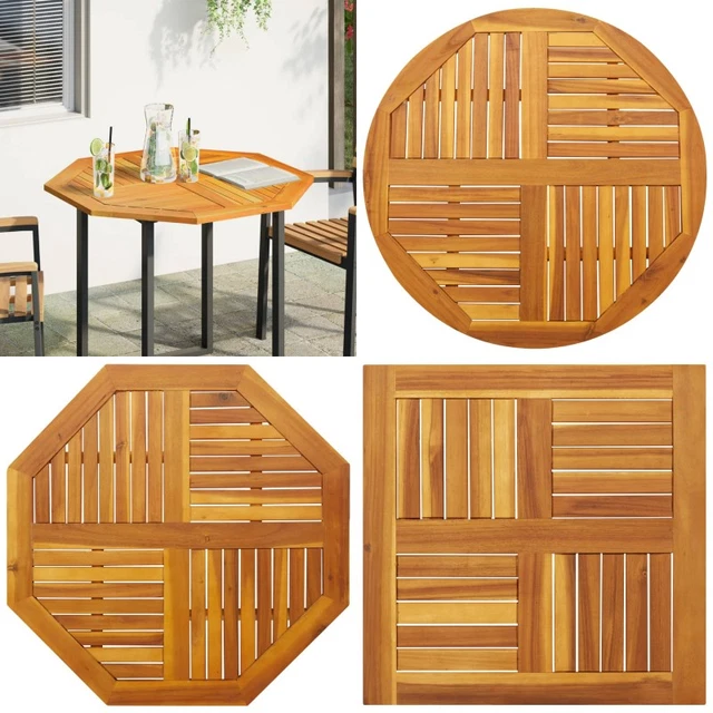 VidaXL Tischplatte, Holzplatte Für Tisch Esstisch  Produktbild-Vorschau 10