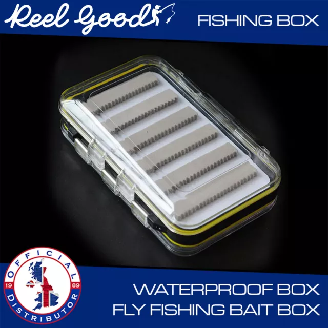 FLY BOX THE Original Fox Box Fly Fishing Box Trout & Salmon Flies