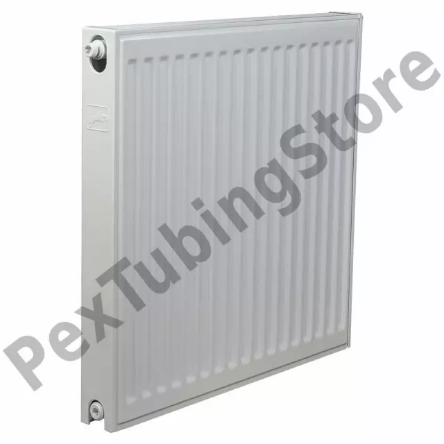 24" x 24" Hydronic Panel Radiator w/ Brackets, Model 21