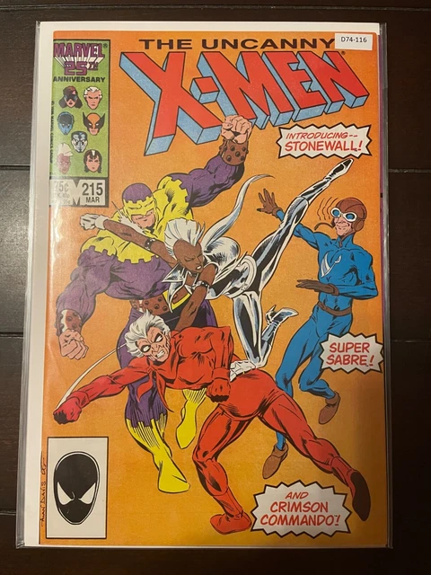 The Uncanny X-Men 215 Vol 1 High Grade 9.6 Marvel Comic Book D74-116