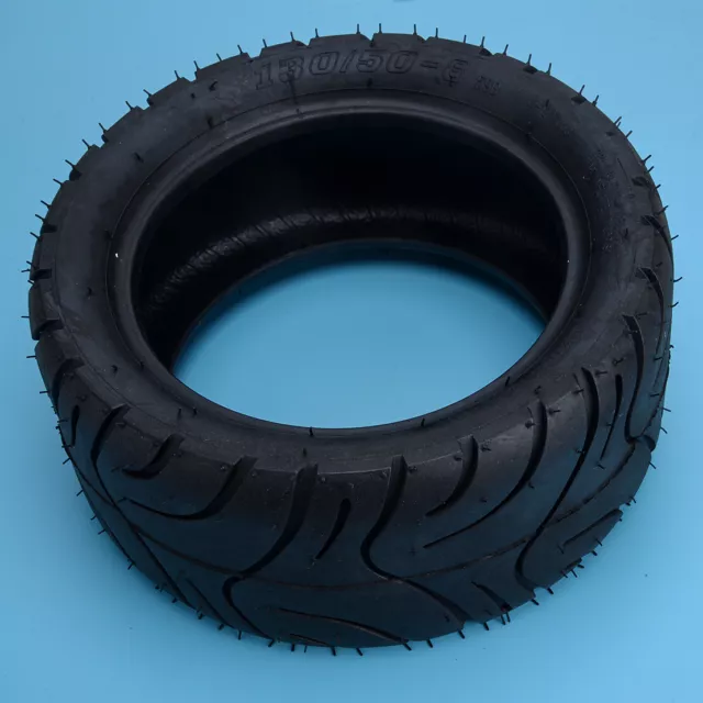 Motorcycle Tubeless 130/50-8 Vacuum Tire Fit For Honda Monkey Bike Z50 O