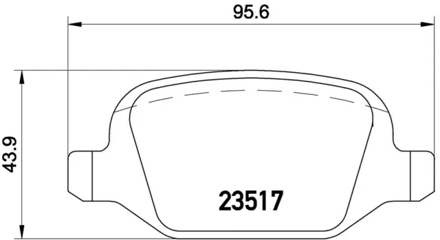 kit Pastiglie freni Alfa 147 1.9 jtd jtdm 1.6 16v anteriori e posteriori Bosch 3