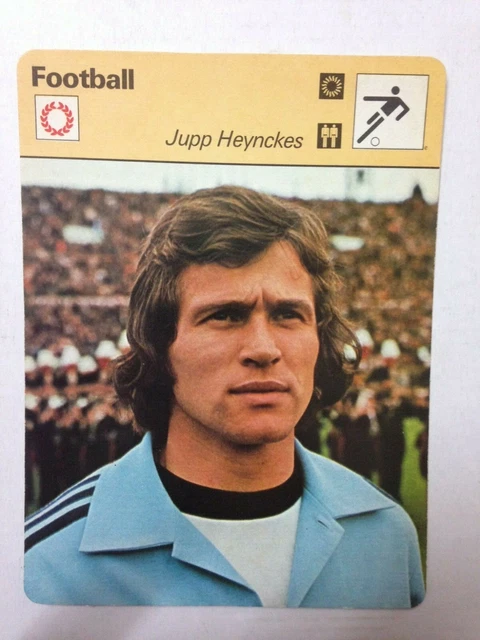 Carte De Football 1978 Éditions Rencontre - Jupp Heynckes - Collection Vintage