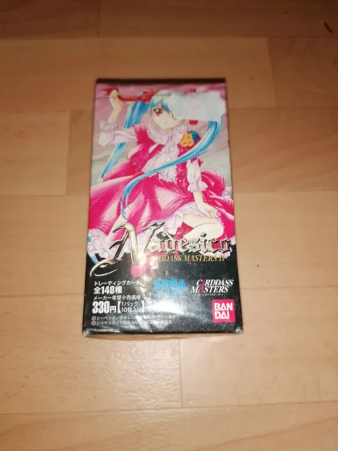 rare display neuve scéllée de 15 boosters nadesico carddass 1999 made in japan