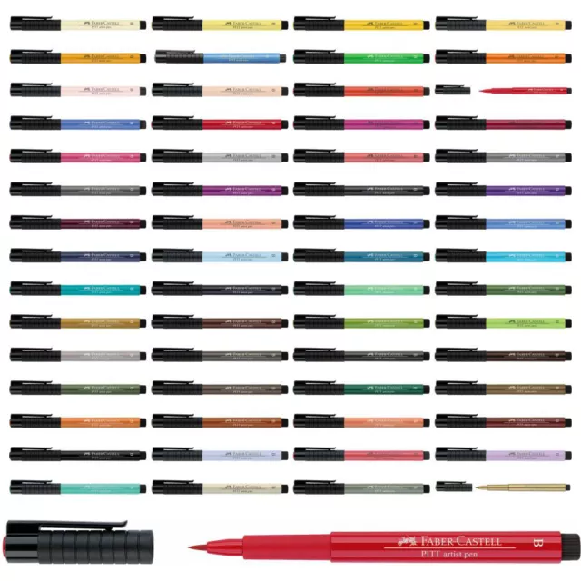 Faber-Castell PITT ARTIST PEN Tuschestift BRUSH -einzeln-