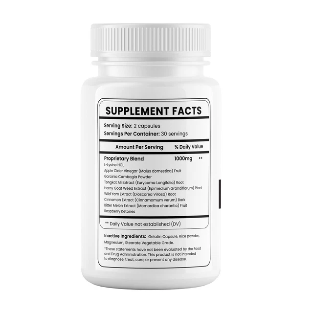thumbnail image 2 of Man Moods Semen & Sperm Fertility Supplement – Herbal 60ct, All Natural Male Vitality 2 of 5