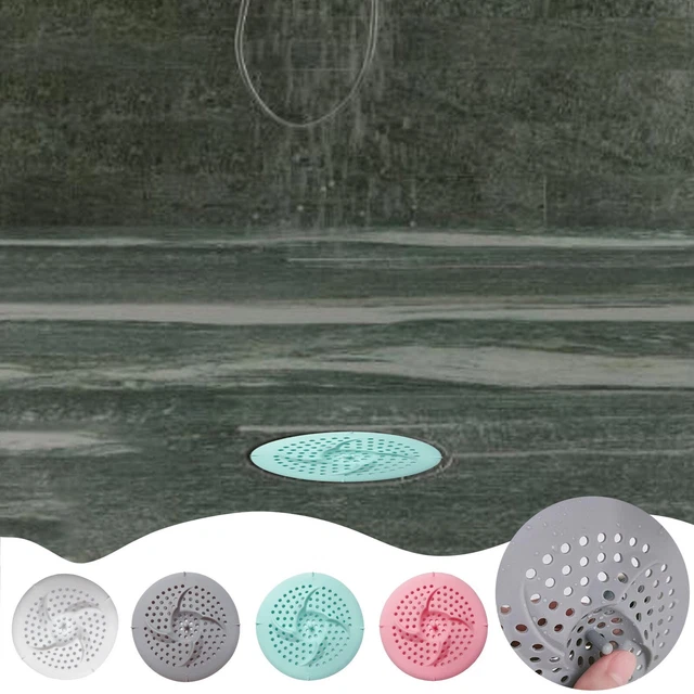 Silicone Filter Net Drain Cover For Bathroom Floor  Drain Protector For Hair