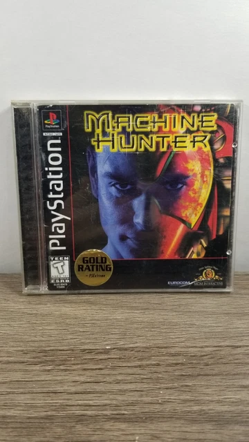 MACHINE HUNTER (SONY PlayStation 1) PS1 Complete CIB Reg Card