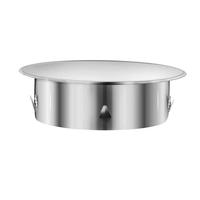 Copertura tubo per fornelli foro camino cover acciaio inox installazione sicura 1x