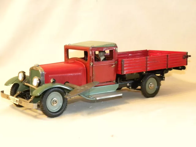 Jouet Ancien Tole Camion Mecanique Antique Tin Toy Auto Truck Lkw Marklin 1101