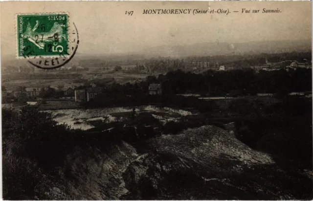 CPA MONTMORENCY - View of Saonnis (107046)