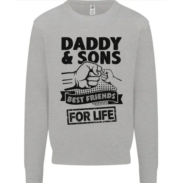 Daddy & Sons Best Friends Fathers Day Mens Sweatshirt Jumper