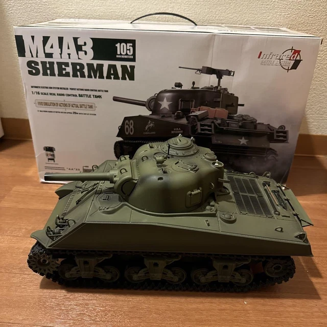 RC Tank Métal Henglong 3898 – Pièce Métal Ralenti Roues Pour Char RC 1/16 M4A3 Sherman – Kit Non Monté