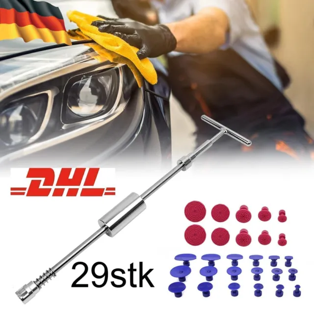 29x Ausbeul Werkzeug Auto Beulen Reparatur Tool Set Dellenlifter Ausbeulwerkzeug