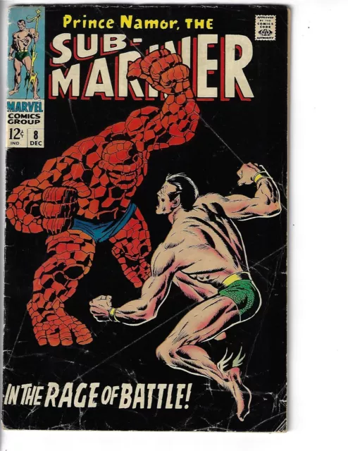 Submariner 8 Marvel Silver Age comic book