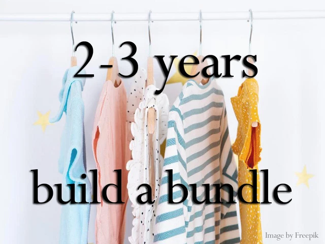 Girls Clothes Dresses Skirts Tops age 2-3 Years Make Own Clothing Summer Bundle