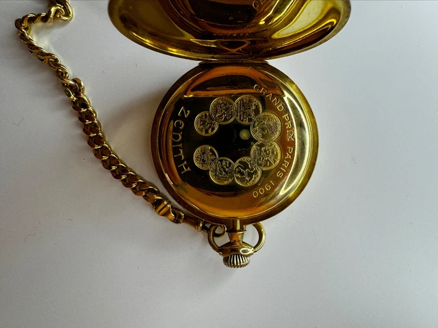 Montre à Gousset Atlas Neuve - Mécanique Manuelle, Cadran Chiffres Romains, Boîtier Argenté, Avec Boîte