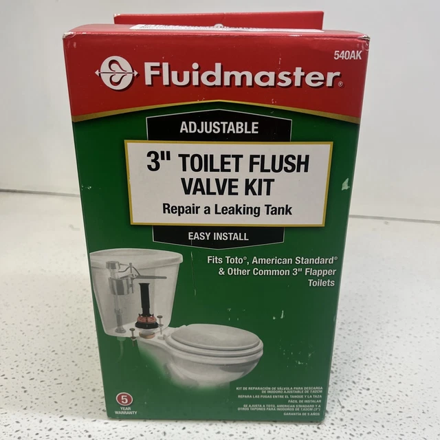 FLUIDMASTER 540AKRP5 3INCH Complete, Adjustable Toilet Flush Valve