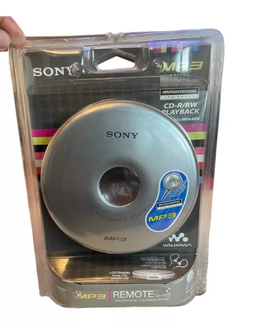 Sony Walkman D-NE006  Tragbare CD MP-3 Player CD-R/RW funktionsfähig NEUWERTOVP