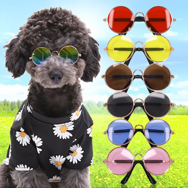 Dogs Cats Pets Glasses For Pet Small Dog Eye-Wear Puppy Photos Props Sunglasses