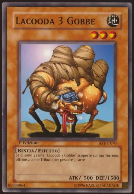 Lacooda 3 Gobbe - Ast-It070 1°Edizione Yu-Gi-Oh