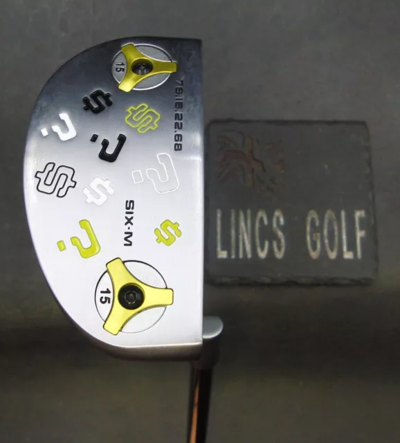 Odyssey SIX-M Milled Collection Question Dollar Putter 87cm Steel Shaft* Odyssey SIX-M Milled Collection Question Dollar Putter 87cm Steel Shaft*