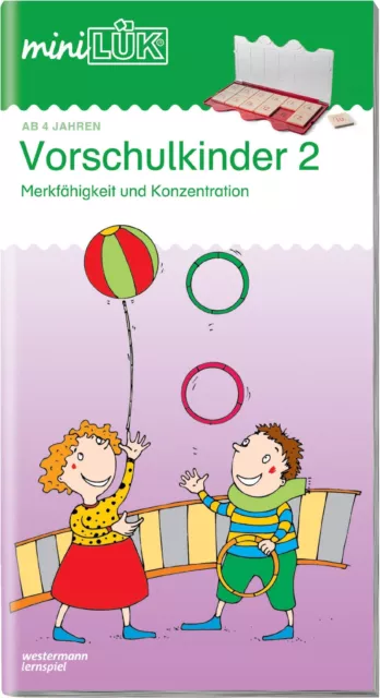 miniLÜK. Vorschulkinder 2 | Taschenbuch | mini LÜK-Übungshefte / Kindergarten