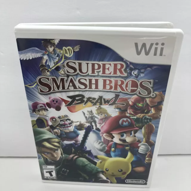 Super Smash Bros. Brawl (Nintendo Wii, 2008) No Manual Tested And Working!