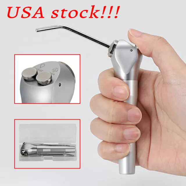 5PCS Dental Air Water Spray Triple Syringe 3 Way Handpiece w/ Nozzles/Tips/Tubes