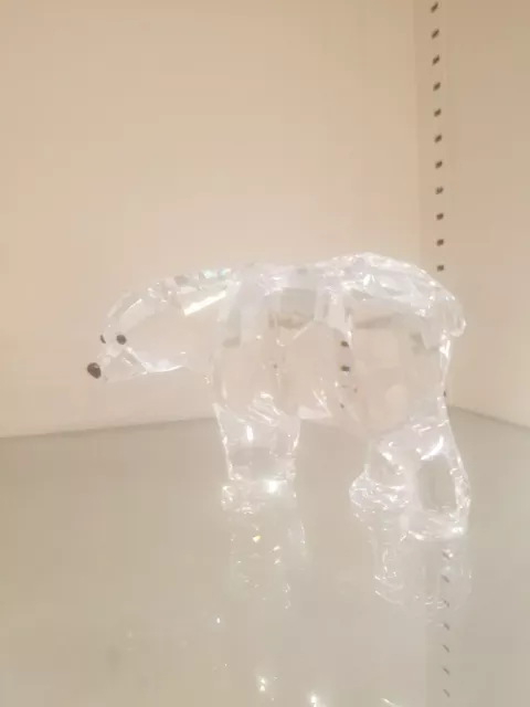 Swarovski Clear Crystal Figurine Polar Bear with Box