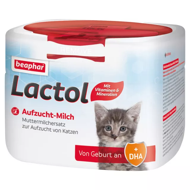 Beaphar Lactol Aufzucht-Milch para Gatos 250G, Nuevo