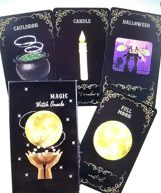 PRACTICAL MAGIC INNER WITCH ORACLE Tarot Card Deck Tarot And Oracle Set ...